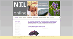 Desktop Screenshot of natur-top-line.de